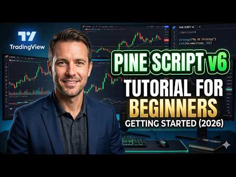 Pine Script v6 Tutorial for Beginners: Getting Started on TradingView (2026) [Free]