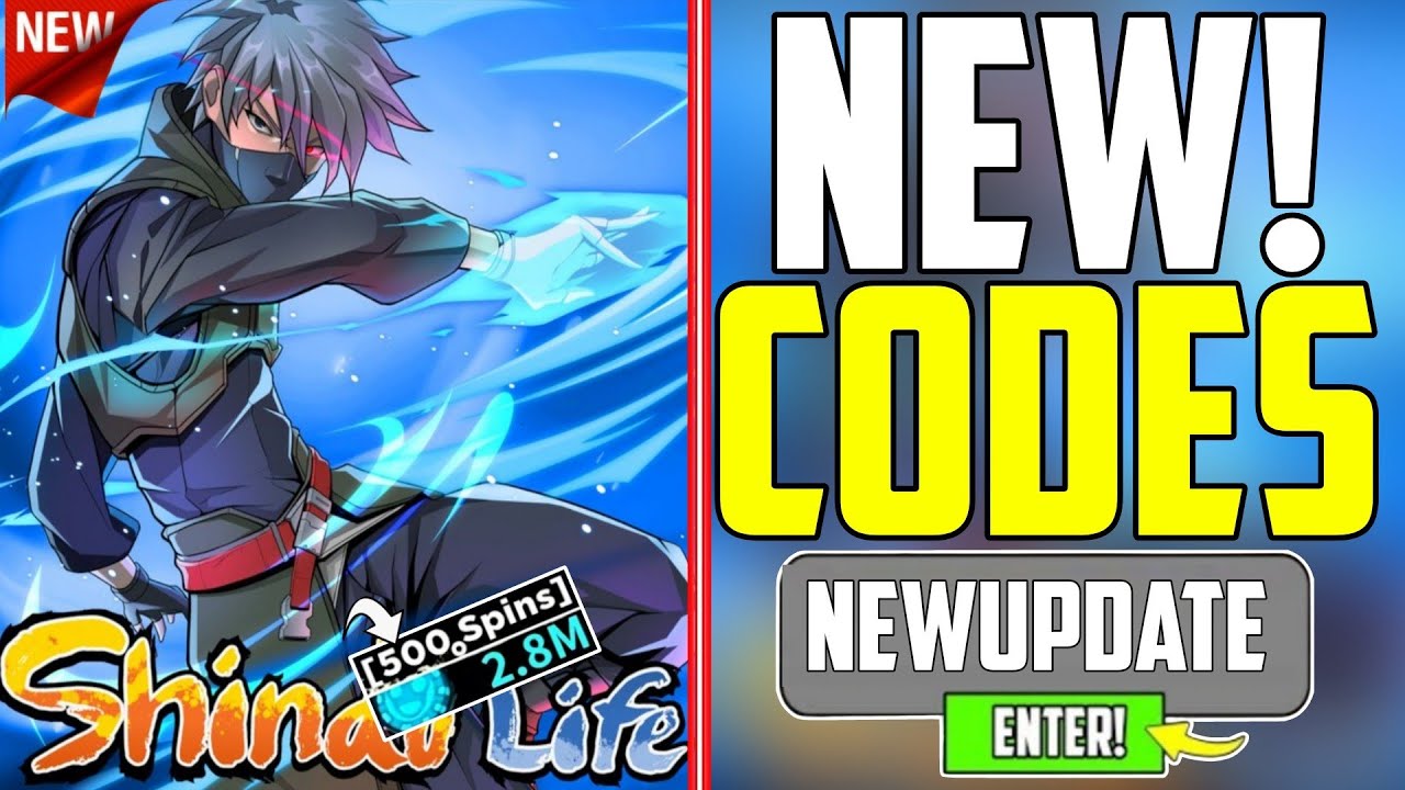 All New Working Shindo Life Codes! #naruto #anime #roblox #shindo