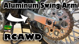 RCAWD Losi ProMoto MX Aluminum Swing Arm - Install