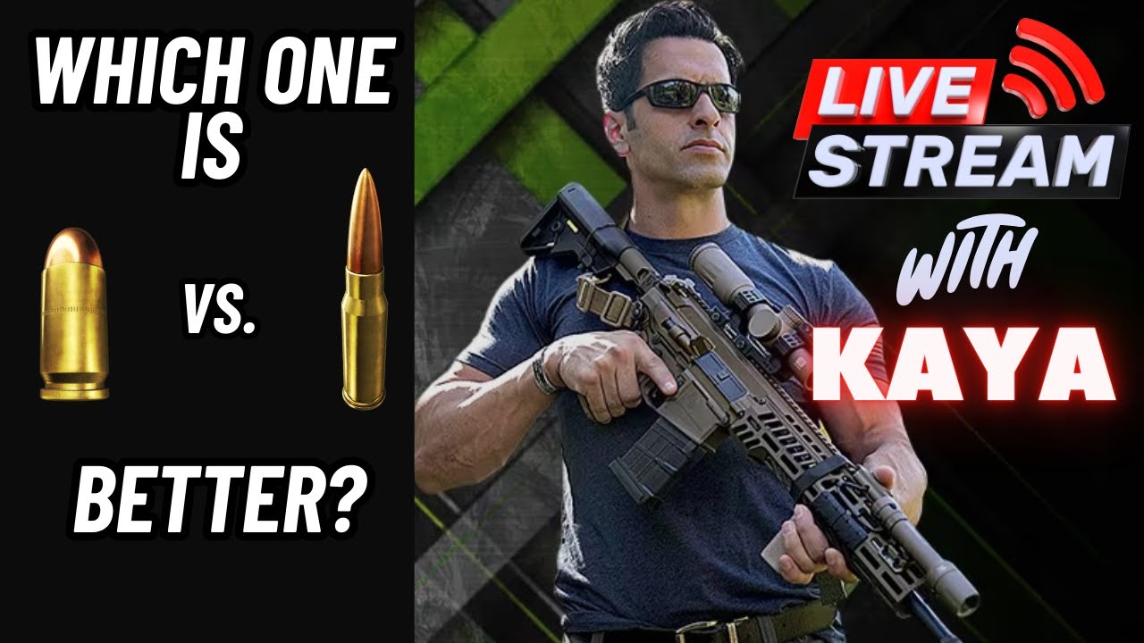 PISTOL vs RIFLE Ammo for SELF DEFENSE! What's Your Pick? Live W/ Kaya