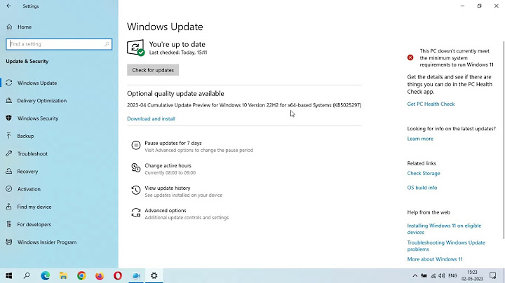 Cumulative update for windows 10 là gì năm 2024