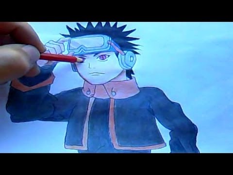 Como Desenhar Obito Uchiha (Naruto Shippuden) Desenha fácil 