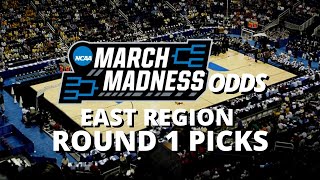 March Madness Odds | East Region - Round 1 Picks | College Basketball Predictions