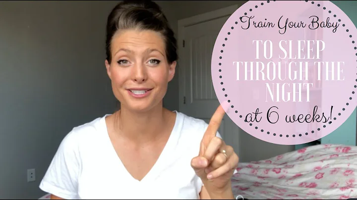 SLEEP TRAINING YOUR BABY AT 6 WEEKS // TIPS FOR SL...