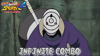 TOBI (Great Ninja War)  INFINITE COMBO- Naruto Storm 4 (Road to Boruto)