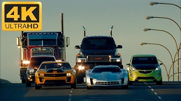 Autobots Rolling | Transformers Revenge of The Fallen (2009) Movie Clip 4K ULTRA
