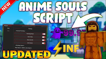 *UPDATED* Anime Souls Simulator Script (PASTEBIN 2023) (AUTOFARM MOBS, EGG OPEN, AUTO TOWER)
