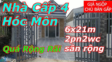 Bán Nhà Cấp 4 Mặt tiền kinh doanh 6x21m gần Cầu Lớn Hóc Môn I Nhà Hóc Môn giá rẻ 2023 của Hải