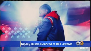 Slain Rapper Nipsey Hussle Wins Humanitarian Award At BET Awards