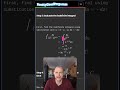 Improper integral u-sub 🧮 Converge or diverge? #math #shorts