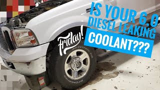 6.0 Diesel TOP Coolant Leak Points!