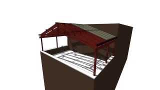 Roof Trellis, Chicago, IL.