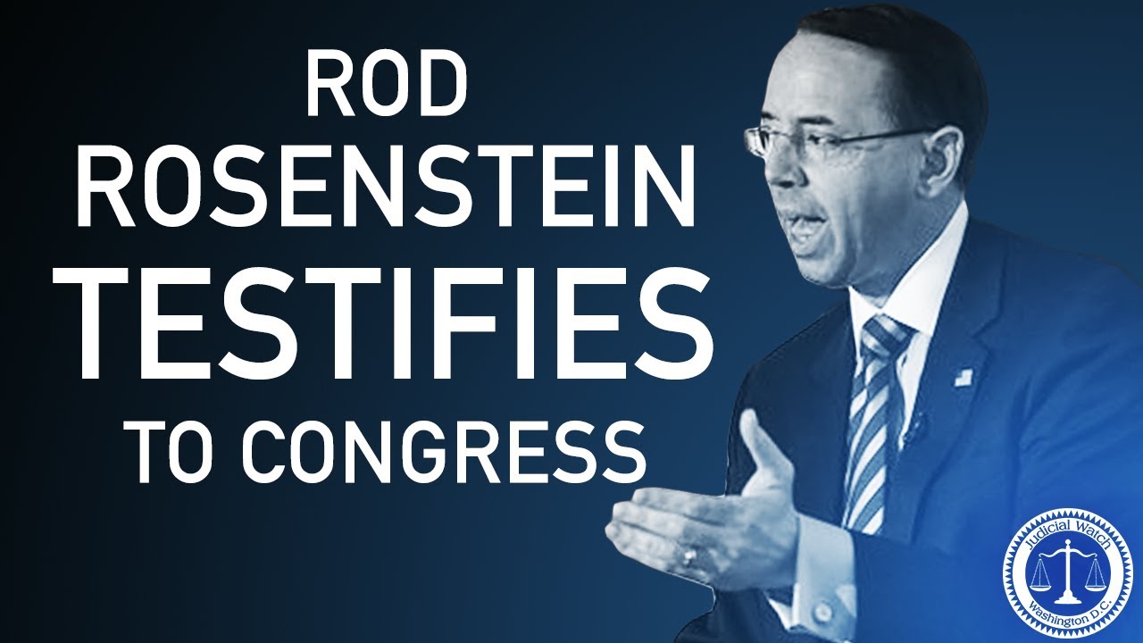 Tom Fitton on Rod Rosenstein: Docs Show Plan to Wear a WIRE on Trump in WH!