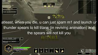 how to solo abnormal with ts (aote)