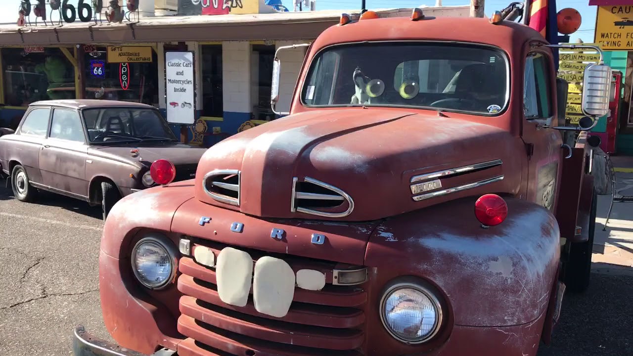 Arizona's Route 66 Seligman, The 'Cars' Inspiration YouTube