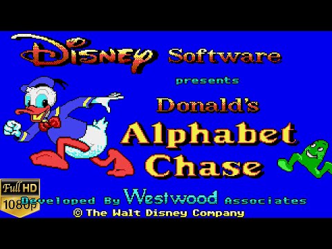 Donaldu0027s Alphabet Chase - Amiga full playthrough