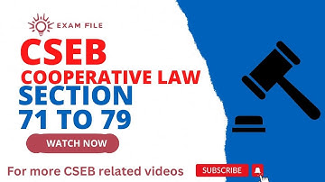 Cooperative law Part 12|CSEB Exam| Kerala Cooperative bank| Kerala bank Exam ( Malayalam) #cseb