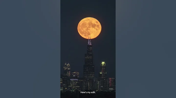 How I shot the full Sturgeon Moon rising over Chicago🌕 - DayDayNews