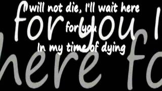 Three Days Grace - Time Of Dying - Lyrics
