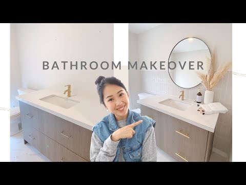 BATHROOM MAKEOVER | DIY Scandinavian Budget Home Renovation | Before & After