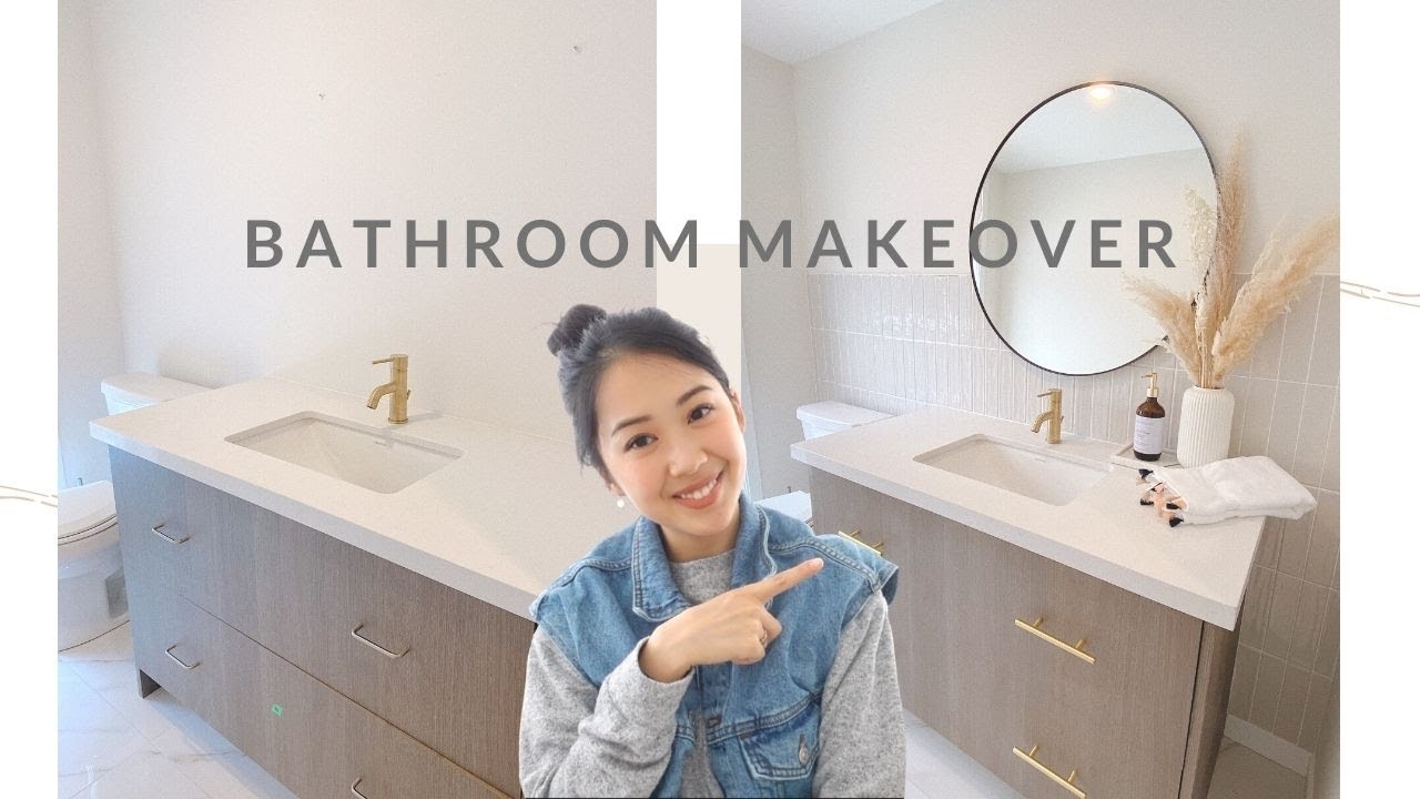 Picture of BATHROOM MAKEOVER | DIY Scandinavian Budget Home Renovation | Before ...