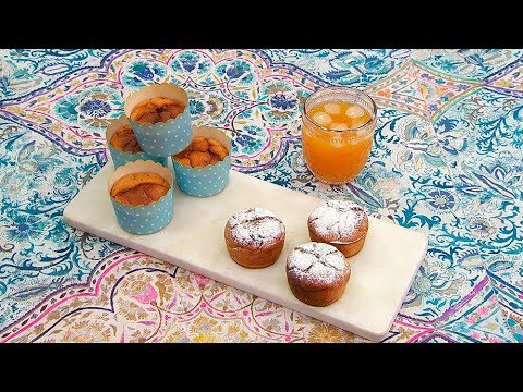 Video: Muffins Con Jengibre Y Pera