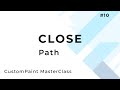 Flutter: How To Close A Custom Paint Path