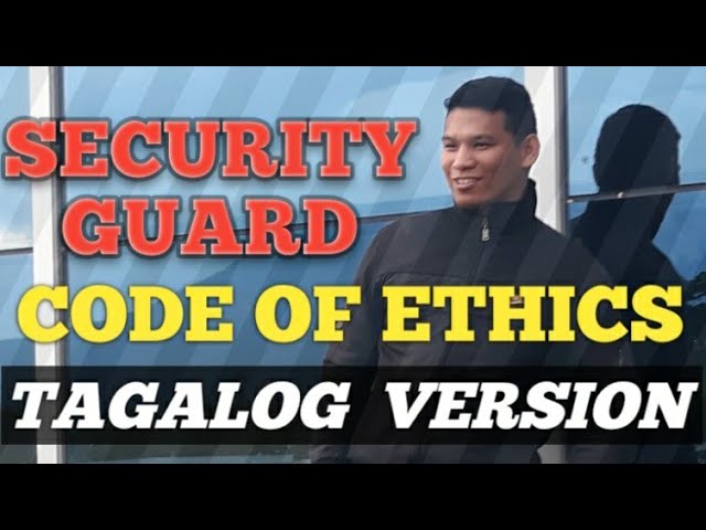 Code Of Ethics alog Version By Romeo Oscar Philippines Youtube