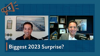 Famous Biggest 2023 Surprise? | Signal or Noise Ep 7 | Charlie Bilello | Peter Mallouk | Creative Planning Net Worth