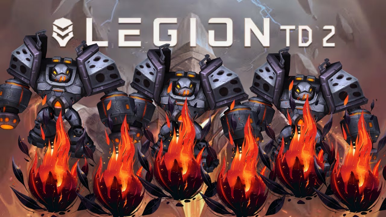 Legion TD 2 / Seine Pyros Brennen Alles Nieder