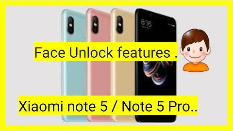Face Unlock on Xiaomi Redmi Note 5 Pro- Set up and Demo