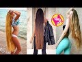 Real Life Rapunzels 2023 - Best Extremely Long Hair Girls | Satisfying Hair Video