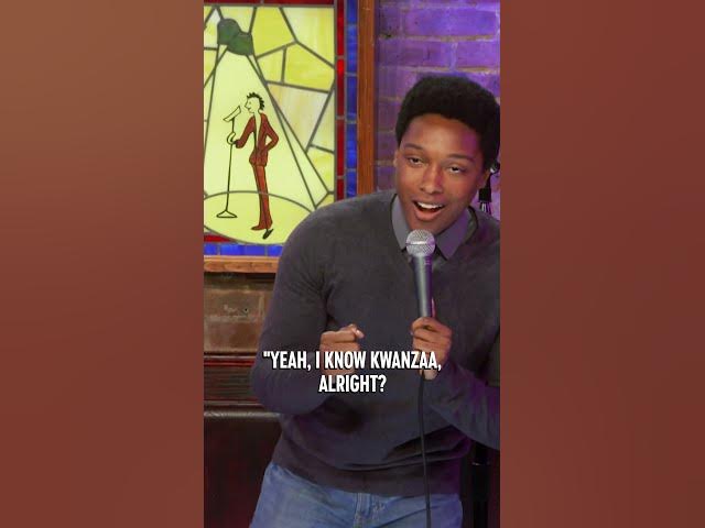 “Black people are actually pretty split on Kwanzaa.” 🎤: Josh Johnson #shorts