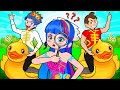 BOYFRIEND vs EX BOYFRIEND! Good and Bad Boy! Awkward Situations | Poor Princess Life Animation