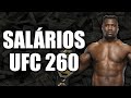 NGANNOU CAMPEÃO E COM BOLSO CHEIO! - SALÁRIOS UFC 260