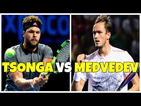 Jo-Wilfried Tsonga vs Daniil Medvedev | SF Brisbane 2019 Highlights