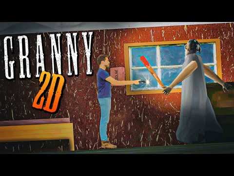 Видео: БАБКА ГРЕННИ С ДЕДОМ ПЕРЕБРАЛАСЬ В 2D ► GRANNY 2D