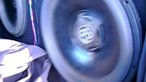 My DB Drive Setup: Newly built wall for 2 15