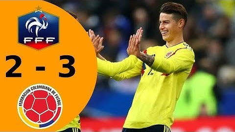 France vs Colombia 2-3 - Friendly Match - All Goals and Highlights - 23/03/2018