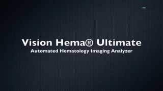 Vision Hema Ultimate | Automated Hematology Imaging Analyzer