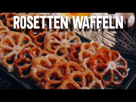 Geniale Rosettenwaffeln | Rosenküchle aus Mexiko: Buñuelos