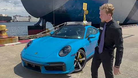 2022 Porsche 911 Turbo S | Shark Blue 992 | Porsche Exclusive Manufaktur Options