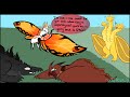 Godzilla KOTM | King Ghidorah, Godzilla and Rodan Annoy Mothra! (Godzilla Comic Dub)