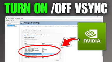How To Turn On & Off VSync In NVIDIA Control Panel