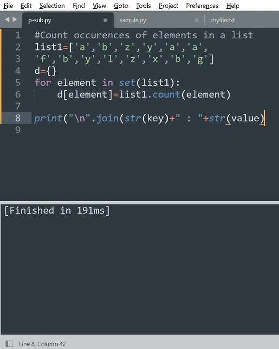 Python Count occurrences of elements in a list shorts shortvideo shortsvideo short YouTube