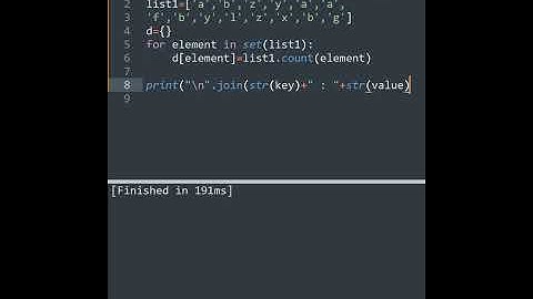 Python : Count occurrences of elements in a list #shorts #shortvideo #shortsvideo #short