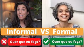 Formal vs Informal Language in Brazilian Portuguese