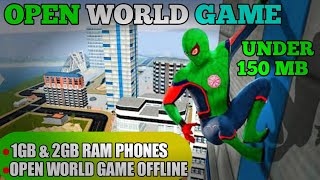 Open World Game || Rope Hero Crime Simulator || Under 150 Mb screenshot 3