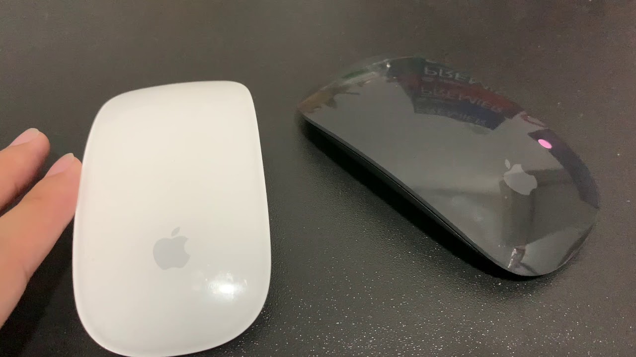 Apple Magic Mouse 1 compare 2 space grey 苹果滑鼠第一代对比第二代