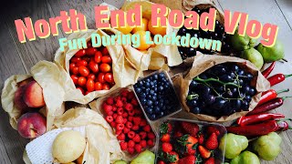 North End Road Vlog | Fun under Lockdown | Fresh Cheap Delicious Fruits Veggies | 🍏🍋🌶 🍐🍒🍌🥭🫐🍓🍇